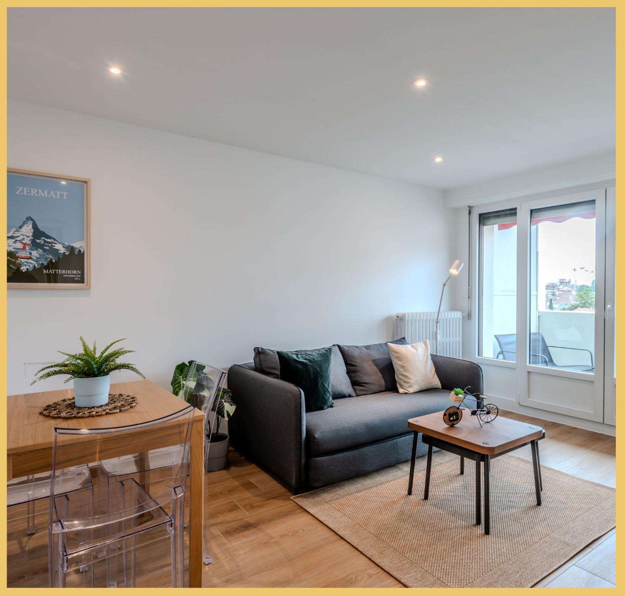 Apartmán Chez Gwen I T3 I Gaillard Exteriér fotografie