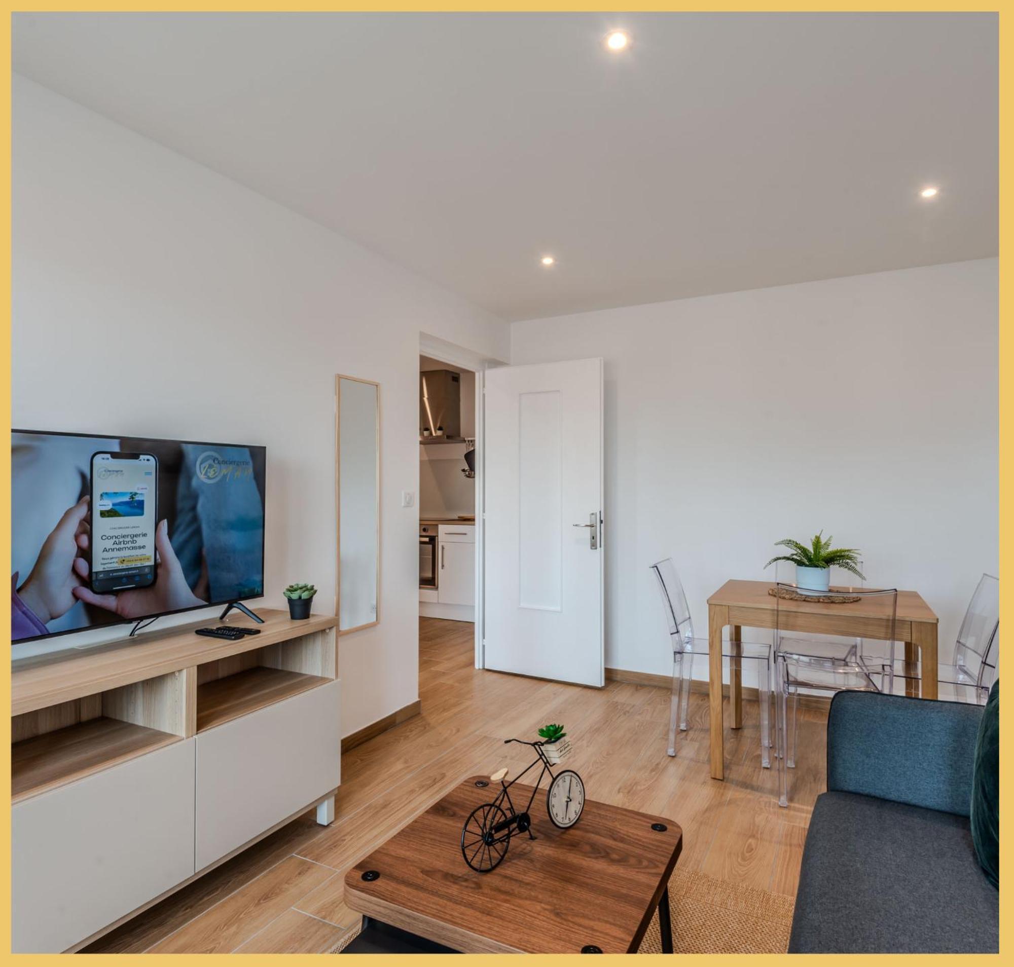 Apartmán Chez Gwen I T3 I Gaillard Exteriér fotografie